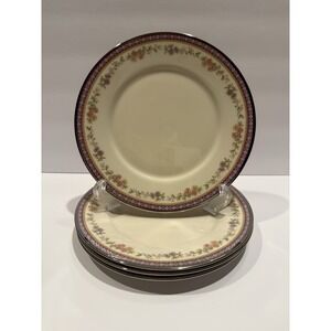 Lenox Amethyst 4 Salad & 4 Dessert/Bread Butter Plates - 8 Pieces Total USA